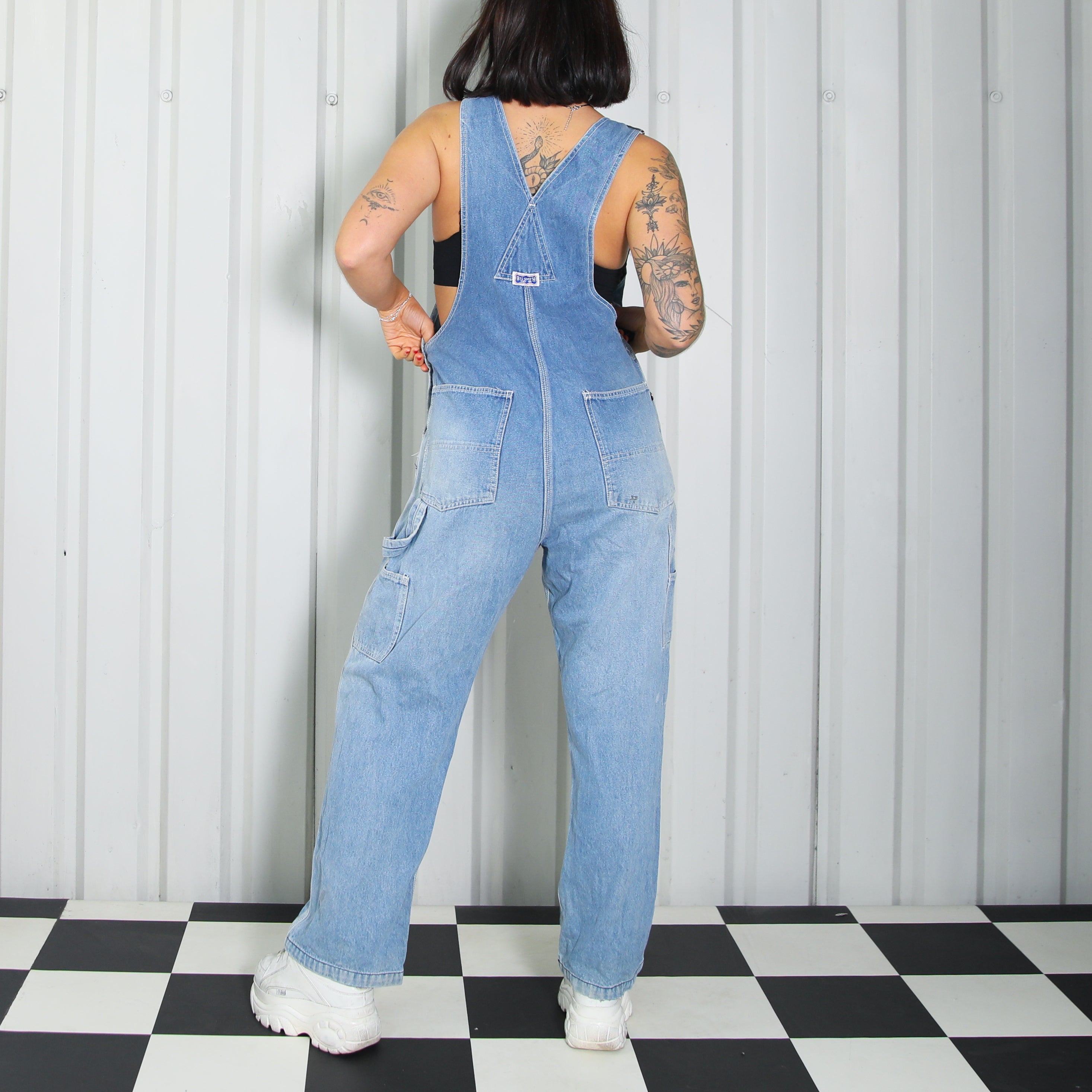 Mom Fit Denim Dungarees for Maternity & Nursing Special - double stone,  Maternity