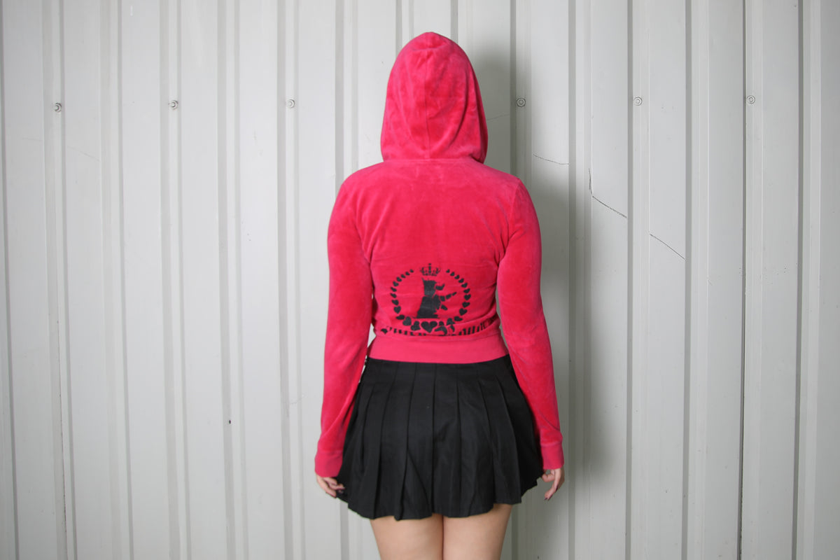 Vintage Juicy Velour Track Zip-up