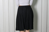 Midi Pleated Skirt