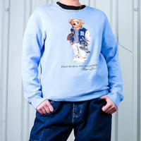 Ralph Lauren Polo Bear Light Blue Graphic Sweatshirt