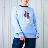 Ralph Lauren Polo Bear Light Blue Graphic Sweatshirt