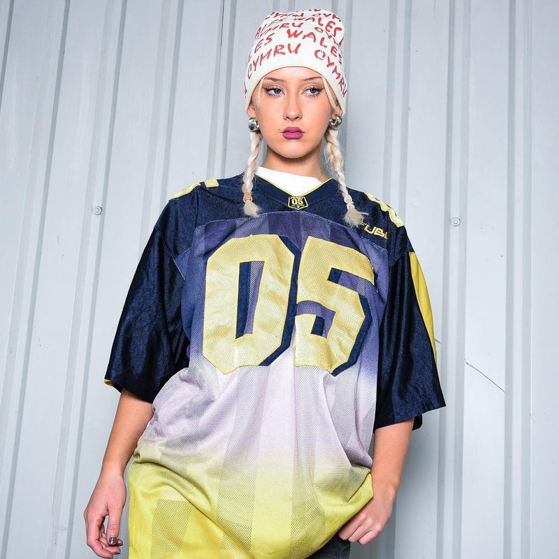 True 90s FUBU The Collection American Football Sports Jersey