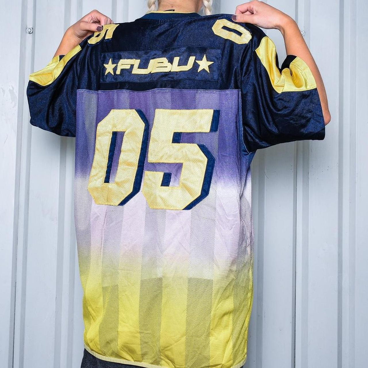 fubu shirt yellow