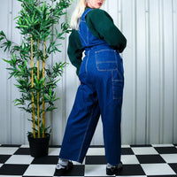 Insaneee Carhartt Contrast Stitch 90s Denim Straight Leg Carpenter Dungarees